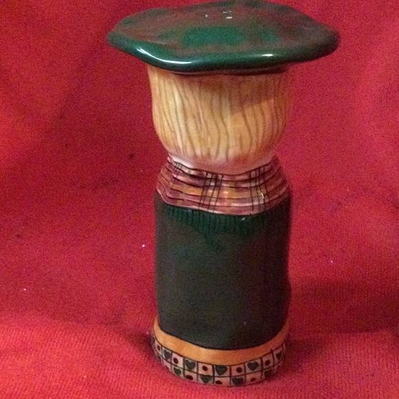 Susan Paley Vintage Candice & Noelle Salt & Pepper Shakers & Spoon Rest - Picture 6 of 9